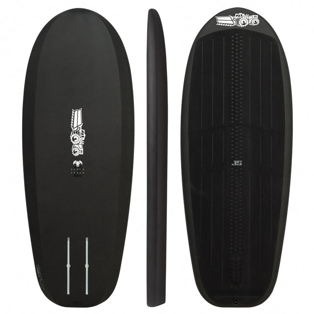 Black Eagle 2 4'4" x 20 1/2" X 3" - 39.40L, Squash, 2x Futures Fin Boxes, Foil Board - ID:886661