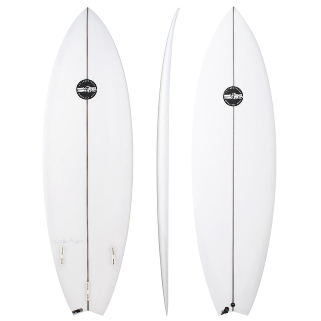 Black Baron 2.1 5'7" x 19 3/8" X 2 3/8" - 28.36L, Swallow, 2x FCS 2 Fin Boxes, PU - ID:1082861