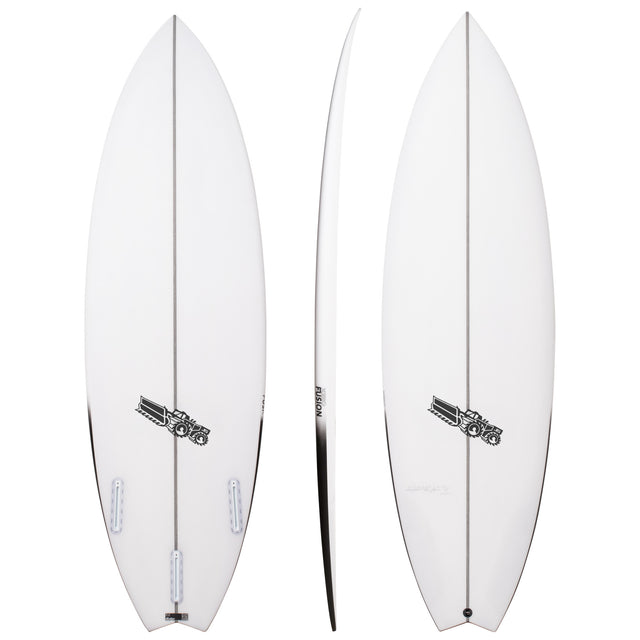 Xero Fusion 6'0" x 20 1/4" X  2 5/8" - 34.60L, Squash, 3x  FCS 2 Fin Boxes, PU - ID:1032384