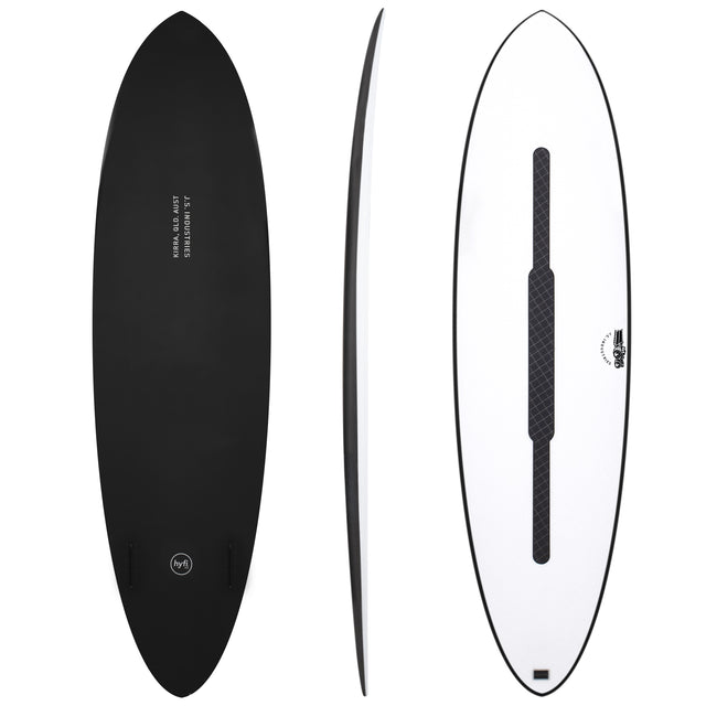 Big Baron Clear 7'0" x 21" X 2 3/4" - 43.00L, Round, 2x FCS 2 Fin Boxes, HYFI 3.0 - ID:975059
