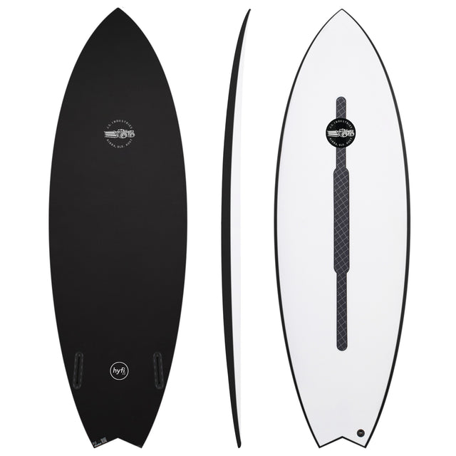 Black Baron OG 5'10" x 20 7/8" X 2 5/8" - 35.00L, Swallow, 2x FCS 2 Fin Boxes, HYFI 3.0 - ID:981358