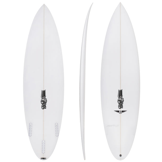 Forget Me Not 3 5'11" x 18 3/4" X 2 1/2", Squash, 3x FCS 2 Fin Boxes, PU - ID:1167012