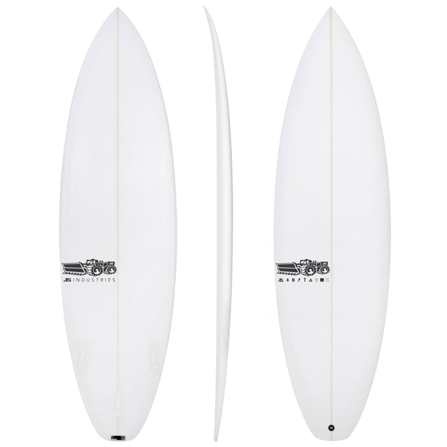 Monsta Box 2020 5'10" x 19 1/4" X 2 1/2", Squash, 3x FCS 2 Fin Boxes, PU - ID:1132981
