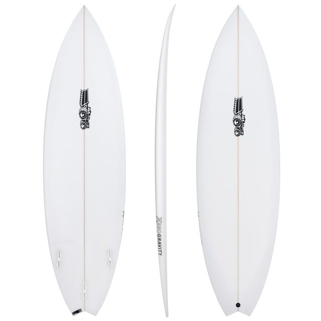 Xero Gravity 6'1" x 20" X 2 9/16" - 33.60L, Swallow, 3x FCS 2 Fin Boxes, PU - ID:1137034