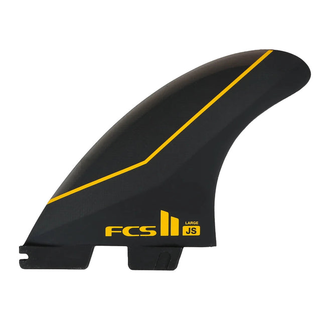 FCS II JS PC Carbon Black Tri Retail Fins