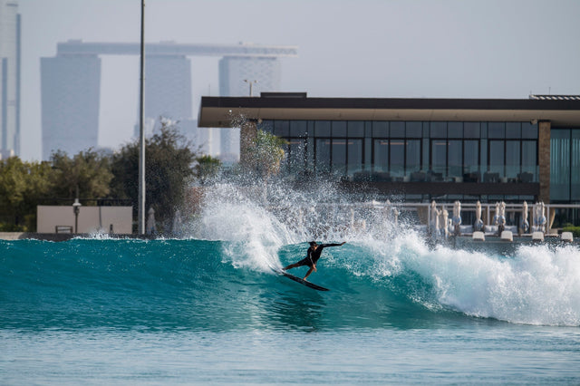 Traktor Team quivers at the Abu Dhabi Surf Pro CT