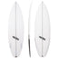 Xero Fusion Easy Rider 6'1" x 20 3/4" X  2 7/8" - 39.00L, Squash, 3x  FCS 2 Fin Boxes, PU - ID:1079293