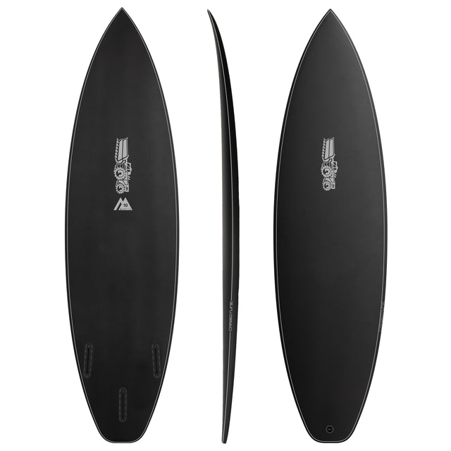 Monsta 10 Easy Rider 6'2" x 20 1/4" X  2 3/4" - 36.40L, Squash, 3x  FCS 2 Fin Boxes, Carbotune - ID:887136