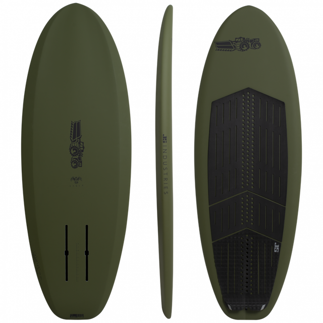 The Eagle 4'4" x 19 1/4" X  2 1/4" - 26.10L, Squash, 1x   Fin Box, Foil Board - ID:961250