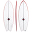 Red Baron 5'6" x 21" X  2 1/2" - 32.90L, Swallow, 2x  FCS 2 Fin Boxes, PU - ID:931536