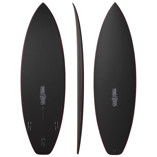 Xero Gravity Easy Rider 6'0" x 20 " X  2 11/16" - 34.60L, Squash, 3x  FCS 2 Fin Boxes, Carbotune - ID:887236