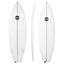 Black Baron 2.1 5'7" x 19 1/4" X  2 9/16" - 28.10L, Swallow, 3x  Futures Fin Boxes, PU - ID:1060016