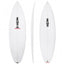 Monsta Youth 5'5" x 18" X  2 1/4" - 22.60L, Squash, 3x  FCS 2 Fin Boxes, PU - ID:1177503
