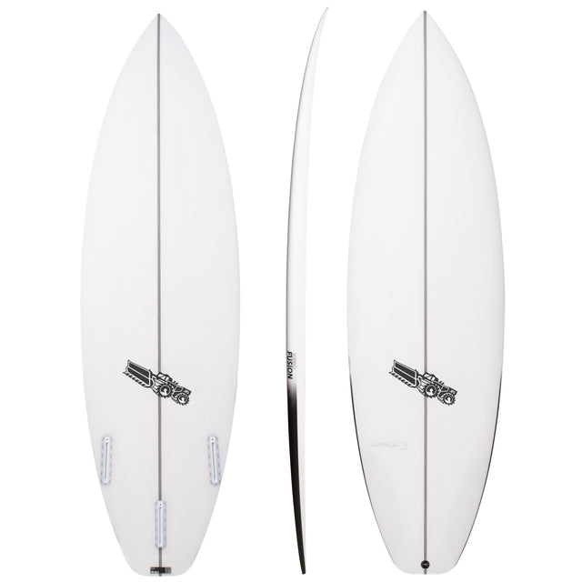 Xero Fusion 5'9" x 19 5/8" X  2 7/16" - 29.90L, Squash, 3x  FCS 2 Fin Boxes, PU - ID:1055225
