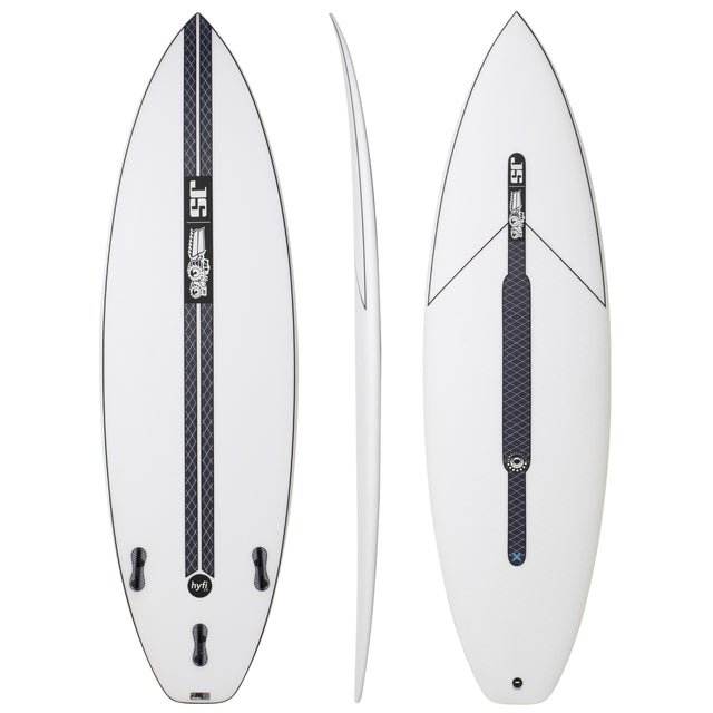 Xero Gravity 5'11" x 19 1/2" X  2 7/16" - 30.20L, Squash, 3x  FCS 2 Fin Boxes, HYFI 2.0 - ID:760716