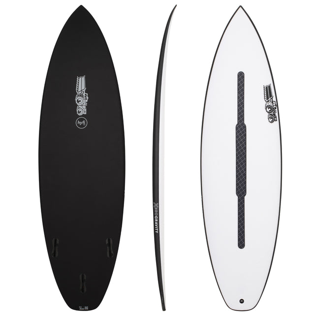 Xero Gravity 5'11" x 19 1/2" X  2 1/2" - 31.00L, Squash, 3x  Futures Fin Boxes, HYFI 3.0 - ID:1082175