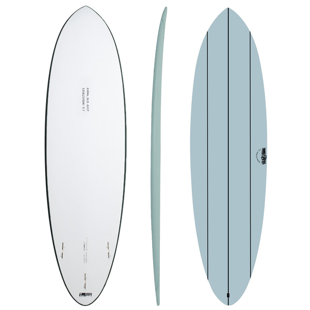 Big Baron Softboard Storm 6'4" x 20" X  2 9/16" - 35.80L, Round, 3x  FCS 2 Fin Boxes, Softboard - ID:1071687