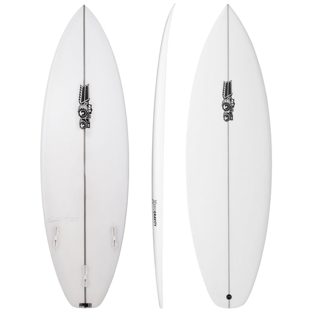 Xero Gravity Youth 5'3" x 18 1/8" X  2 3/16" - 21.60L, Squash, 3x  FCS 2 Fin Boxes, PU - ID:977684