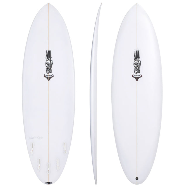 Bull Run 6'0" x 20 1/4" X  2 11/16", Round, 3x  FCS 2 Fin Boxes, PU - ID:1145808