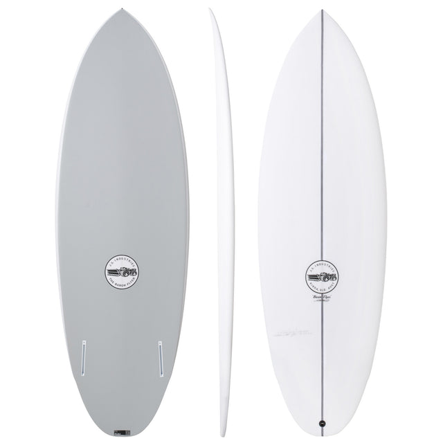 Baron Flyer 5'9" x 20 7/8" X  2 9/16" - 34.10L, Round, 2x  Futures Fin Boxes, PU - ID:819303