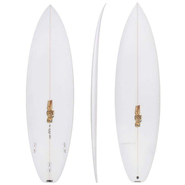 Golden Child Youth 5'2" x 17" X  2 1/8" - 19.70L, Squash, 3x  FCS 2 Fin Boxes, Cobra PU - ID:1128325