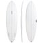 Big Baron Clear 7'6" x 22 1/4" X  3 1/4" - 57.90L, Round, 2x  FCS 2 Fin Boxes, PE - ID:1071663