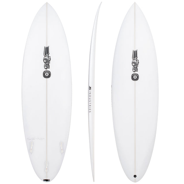 Schooner 5'9" x 18 1/2" X  2 3/8" - 26.00L, Round, 3x  FCS 2 Fin Boxes, PU - ID:1138404