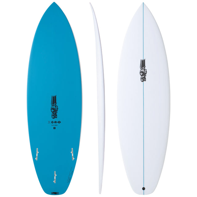 Xero Youth Xero Youth PE Clear 5'1" x 18 1/8" X  2 1/8" - 20.70L, Squash, 3x  FCS 2 Fins, PE - ID:731476