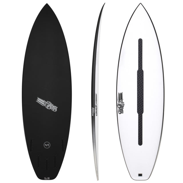 Xero Fusion 6'1" x 20 1/2" X  2 11/16" - 36.50L, Squash, 5x  Futures Fin Boxes, HYFI 3.0 - ID:1099169