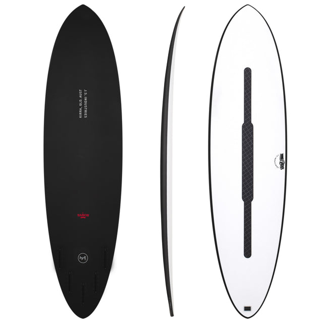 El Baron 6'8" x 20 1/2" X  2 5/8" - 40.00L, Round, 5x  FCS 2 Fin Boxes, HYFI 3.0 - ID:1038099