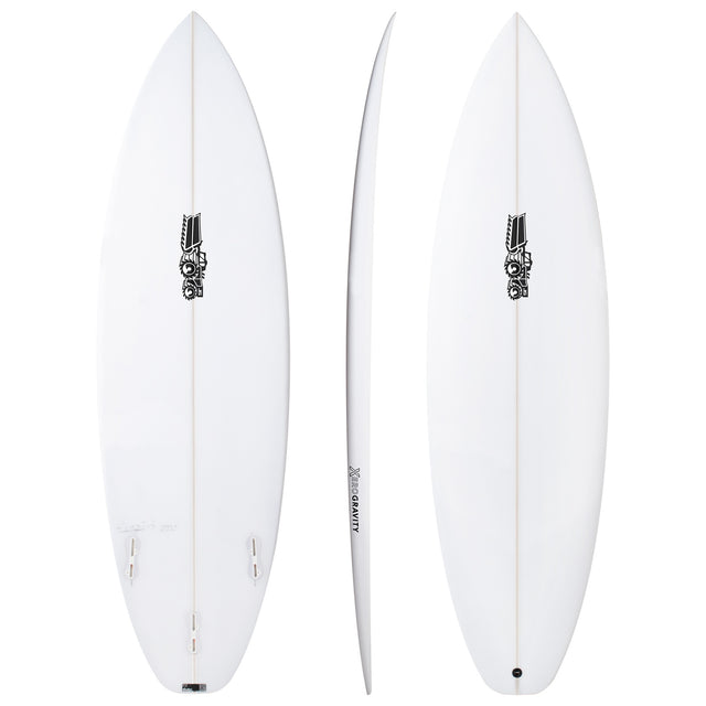 Xero Gravity 5'11" x 19 1/2" X  2 1/2" - 31.00L, Squash, 3x  FCS 2 Fin Boxes, PU - ID:1155585
