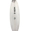 Monsta 10 5'4" x 16 7/8" X  2" - 18.50L, 3x  FCS 2 Fin Boxes, PU [Good] - ID:829172