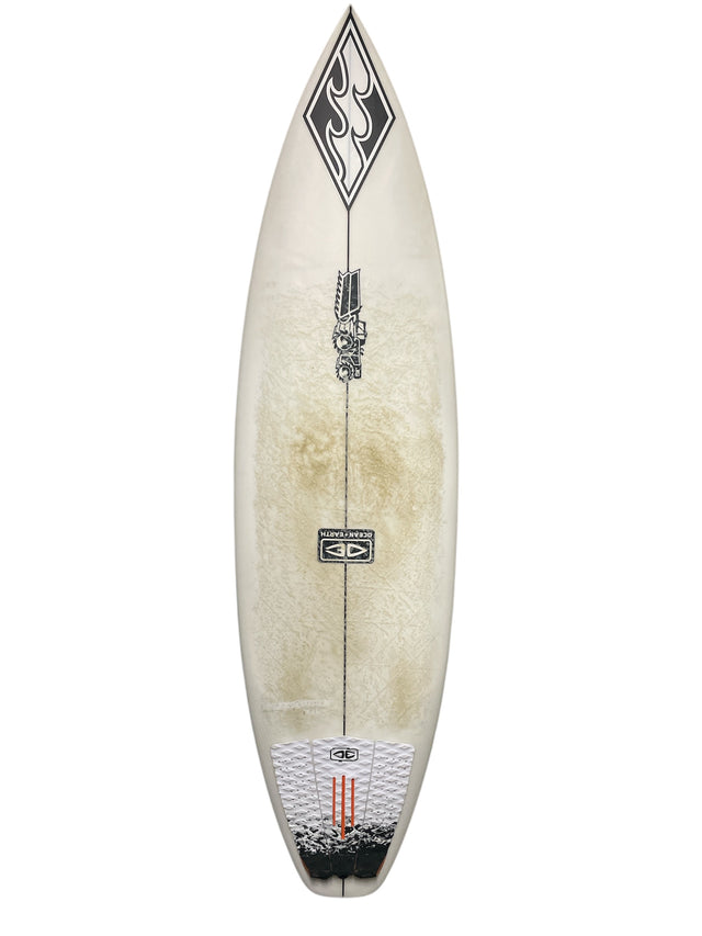 RYAN MONSTA 10 5'11" x 19 1/8" X  2 1/2" - 28.80L, 3x  FCS 2 Fin Boxes, PU  - ID:734428