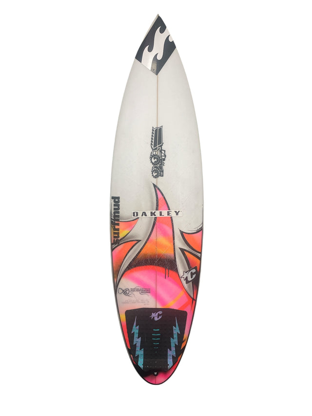 Monsta 10 5'3" x 17 1/8" X  2" - 18.50L, 3x  FCS 2 Fin Boxes, PU [Good] - ID:856695