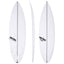 Forget Me Not 5'7" x 17 1/2" X  2 1/4", Round, 5x  FCS 2 Fin Boxes, PU - ID:1002325