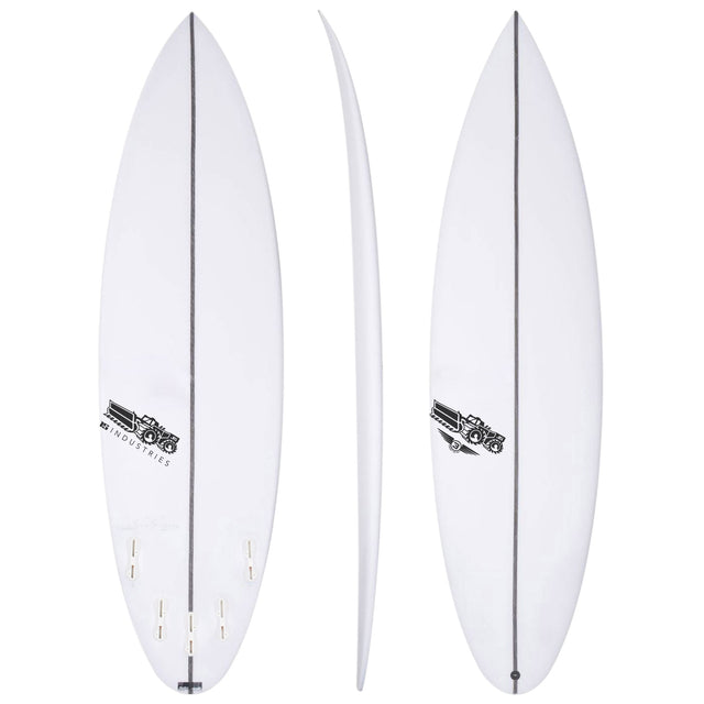 Forget Me Not 5'7" x 17 1/2" X  2 1/4", Round, 5x  FCS 2 Fin Boxes, PU - ID:1002325