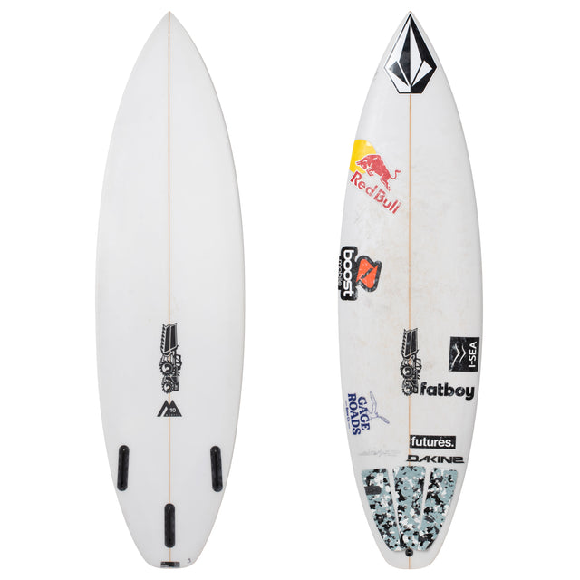 Jack Robinson Monsta 10 6'0" x 19" X  2 9/16" - 30.20L, 3x  Futures Fin Boxes, PU [Good] - ID:1013711