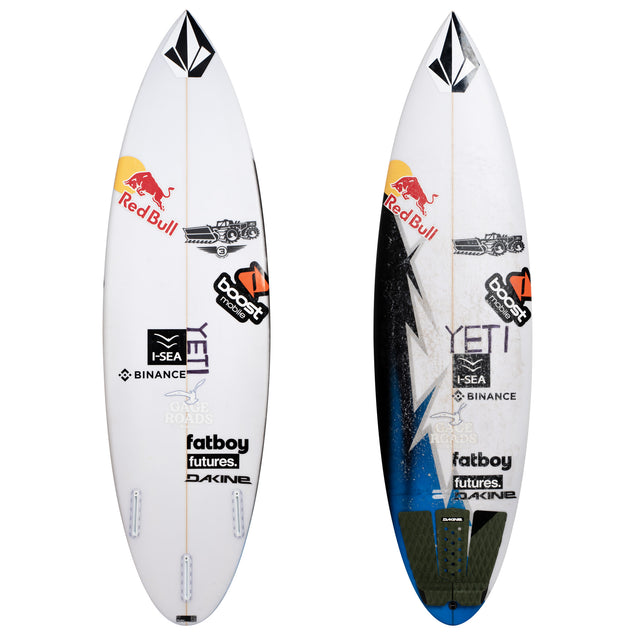 Jack Robinson Forget Me Not 3 6'1" x 19 3/8" X  2 7/16" - 32.00L, Round, 3x  Futures Fin Boxes, PU [Good] - ID:1129771