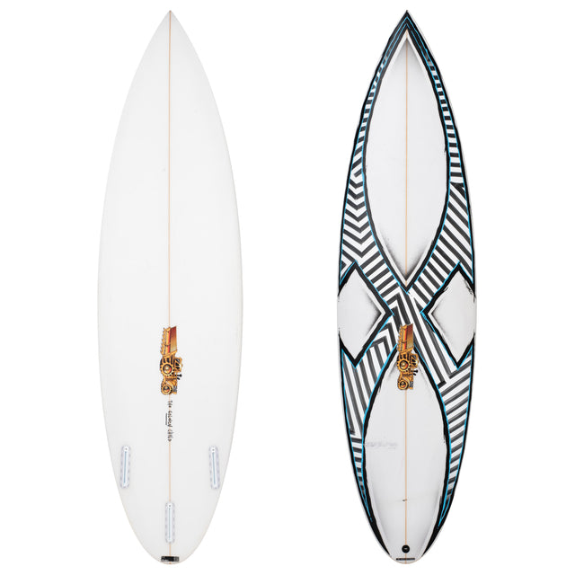 Jack Robinson Golden Child 6'1" x 18 7/8" X  2 9/16" - 29.70L, Round, 3x  Futures Fin Boxes, PU [New] - ID:948952
