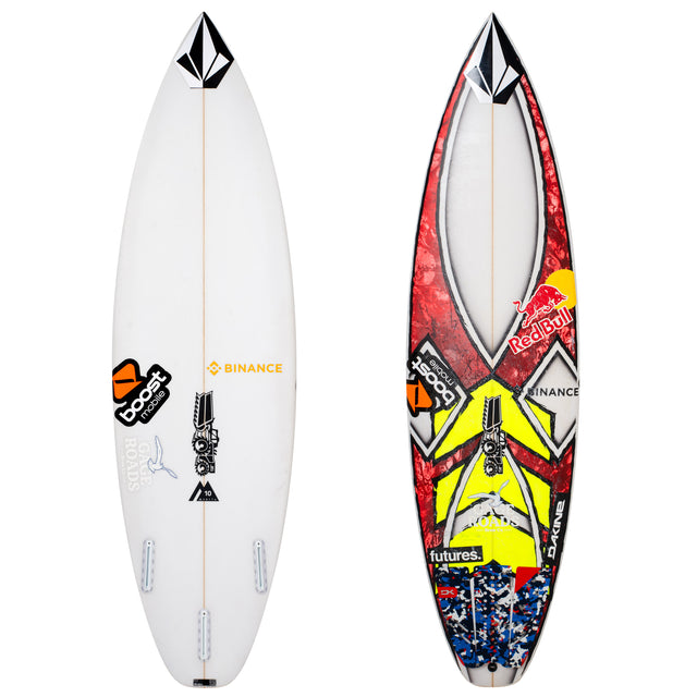 Jack Robinson Monsta 10 6'0" x 18 7/8" X  2 9/16" - 29.44L, Squash, 3x  Futures Fin Boxes, PU [Semi New] - ID:976010