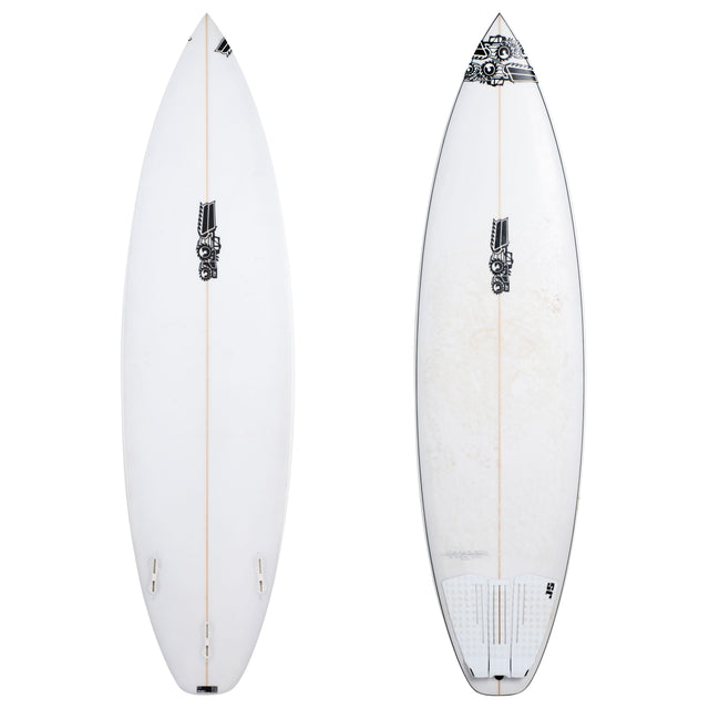 Jason Stevenson Custom 6'5"1/2 x 20 1/8" X  2 7/8" - 37.53L, 2x  FCS 2 Fin Boxes, PU [Good] - ID:965979