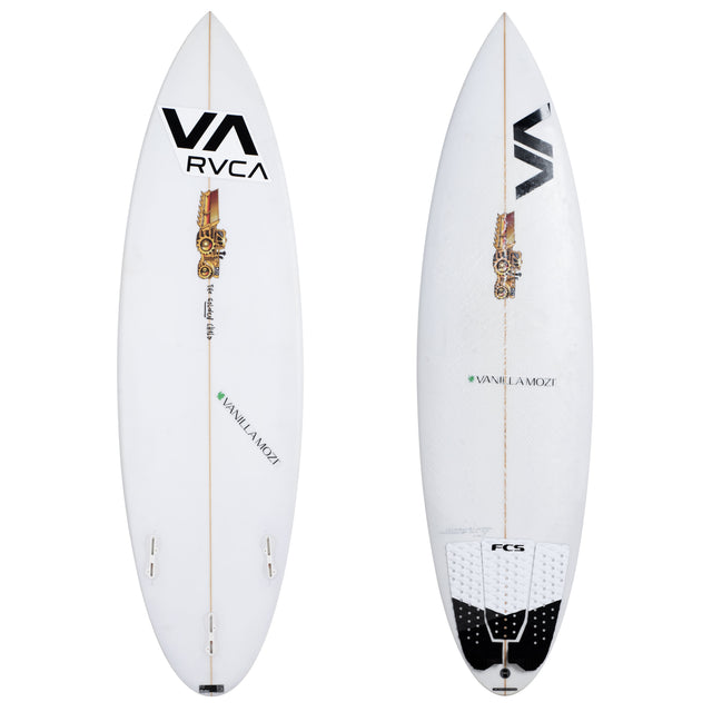Leo Matchett Golden Child 5'8" x 17 7/8" X  2 1/8" - 21.60L, Round, 3x  FCS 2 Fin Boxes, PU [Semi New] - ID:1059502