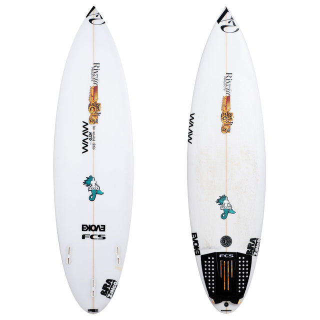Mateus Herdy Golden Child 5'11" x 18 5/8" X  2 7/16" - 27.44L, Round, 3x  FCS 2 Fin Boxes, PU [Good] - ID:1114091