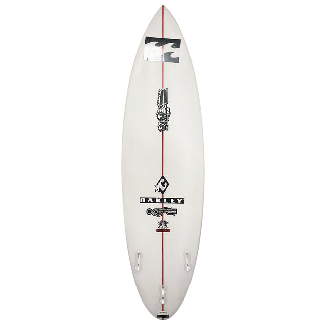 Big Horse 5'6" x 16 7/8" X  2 3/16" - 0.00L, 3x  FCS 2 Fin Boxes, PU [Good] - ID:907645