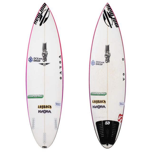 Miguel Pupo Forget Me Not 3 5'11" x 18 3/8" X  2 1/2" - 27.62L, Round, 3x  Futures Fin Boxes, PU [Good] - ID:967298