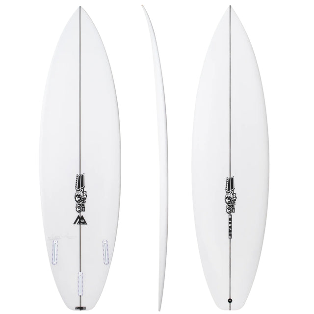 Monsta 10 5'10" x 18 5/8" X  2 5/16" - 26.50L, Squash, 3x Futures Fin Boxes, PU - ID:913117