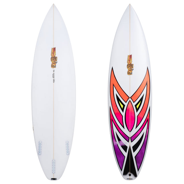 Ramzi Boukhiam Golden Child 6'3"1/2 x 19 3/8" X  2 1/4" - 34.55L, Squash, 3x  Futures Fin Boxes, PU [New] - ID:1114833