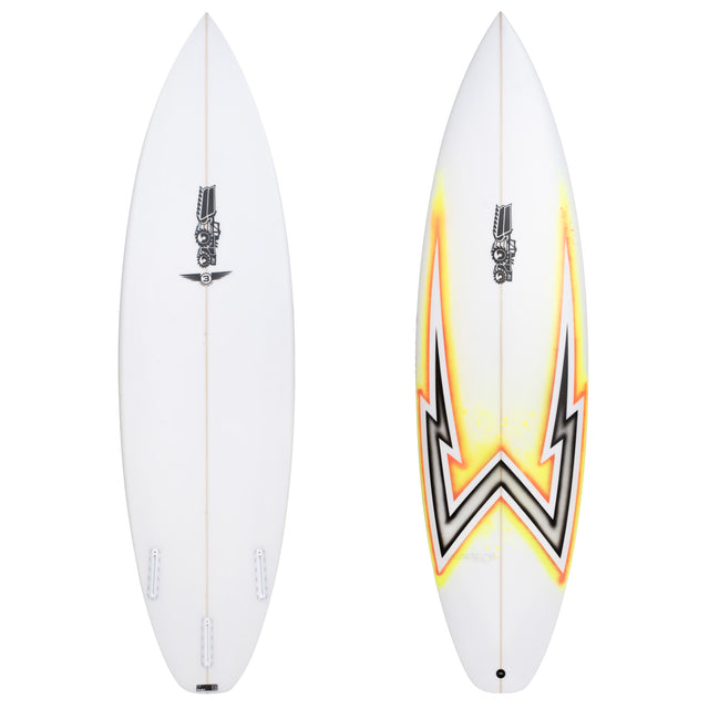 Ramzi Boukhiam Forget Me Not 3 6'2"1/2 x 19 1/4" X  2 3/4" - 32.97L, Squash, 3x  Futures Fin Boxes, PU [New] - ID:1131506