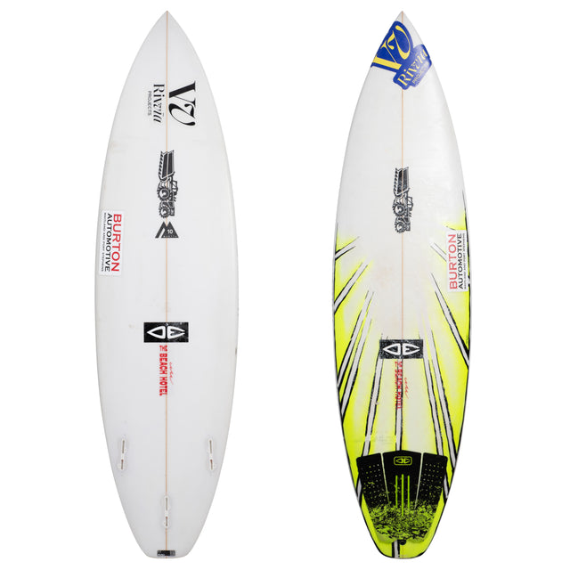 Ryan Callinan Monsta 10 6'0"1/2 x 19" X  2 9/16" - 29.75L, Squash, 3x  FCS 2 Fin Boxes, PU [Good] - ID:840754
