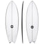 Black Baron 5'8" x 20 1/4" X  2 1/2" - 31.70L, Swallow, 2x  FCS 2 Fins, PE - ID:633884